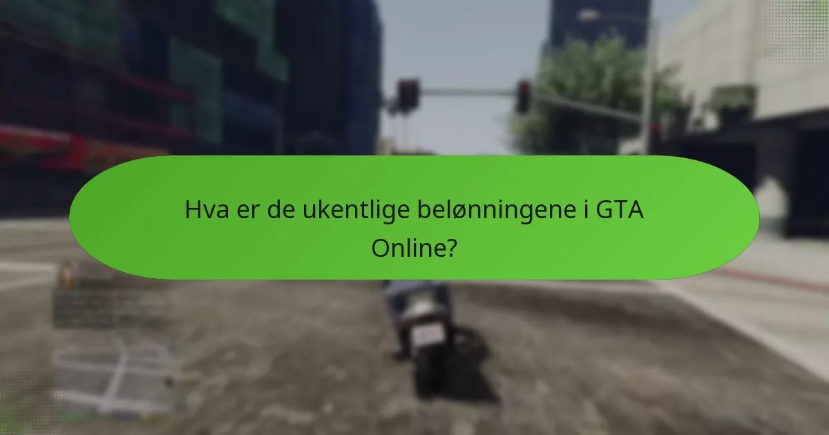 Hvordan kan spillere kreve ukentlige belønninger i GTA Online?