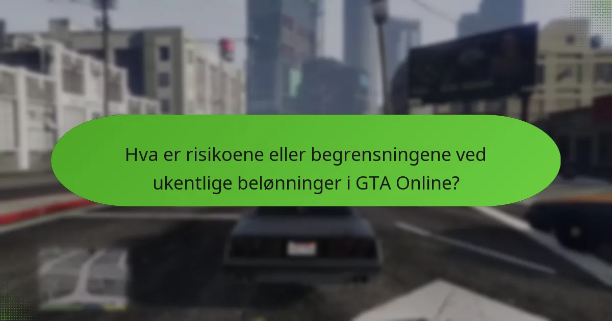 Hvilke strategier kan maksimere ukentlige belønninger i GTA Online?